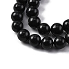 Natural Shungite Beads Strands G-M353-A04-12mm-4