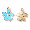 Alloy Enamel Pendants LS-ENAM-R058-01A-2