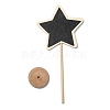 Star Boxwood Mini Chalkboard Signs WOOD-F010-07-2