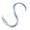 Natural Aquamarine Beads Strands G-L634-D11-2.5x2.5mm-2