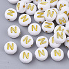 Plating Acrylic Beads X-PACR-R242-01N-1