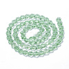 Transparent Glass Beads GLAA-Q066-14mm-C10-2
