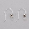 Eco-Friendly Plastic Earring Hooks X-STAS-K203-03P-2