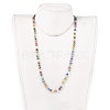 Electroplate Glass Beads Jewelry Sets SJEW-JS01065-6