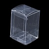 Rectangle Transparent Plastic PVC Box Gift Packaging CON-F013-01B-1
