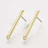 Alloy Stud Earring Findings X-PALLOY-S121-137-2