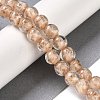 Handmade Gold Sand Lampwork Beads LAMP-Z009-01J-2