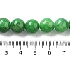 Natural Mashan Jade Round Beads Strands G-D263-10mm-XS13-5