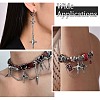 32Pcs 8 Styles Alloy Pendants FIND-CJ0006-01-7