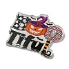 Halloween Printed Acrylic Pendants OACR-P026-D03-2