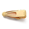 Natural Howlite Alligator Hair Clips G-B042-03G-09-2