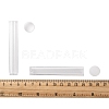 Clear Tube Plastic Bead Containers with Lid A-C066Y-01-6