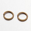 Brass Open Jump Rings JRC8MM-AB-2