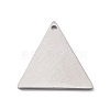 Tarnish Resistant 304 Stainless Steel Pendants STAS-F271-08C-P-2