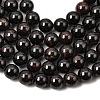 Natural Garnet Gemstone Beads Strands G-R263-9mm-2