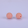 Round Silicone Focal Beads SI-JX0046A-74-2