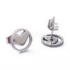 304 Stainless Steel Jewelry Sets SJEW-D094-38P-5