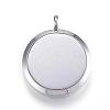 316 Surgical Stainless Steel Diffuser Locket Pendants STAS-E112-20-3