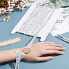 5M Sparkle Metallic Polyester Lace Ribbon OCOR-LP0001-23B-3