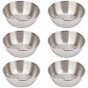 6Pcs Stainless Steel Dipping Bowls AJEW-CP0009-70P-1