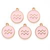 Alloy Enamel Pendants X-ENAM-S124-01A-09J-2