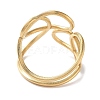 304 Stainless Steel Open Cuff Rings for Women RJEW-M020-07G-04-3