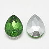 Pointed Back Glass Rhinestone Cabochons RGLA-T081-18x25mm-20-2