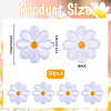 50Pcs Computerized Embroidery Cloth Iron on/Sew on Patches PATC-CY0001-16A-2