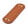 PU Leather Knitting Crochet Bags Nail Bottom Shaper Pad FIND-WH0114-84A-01-2