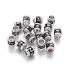 Enamel Alloy European Beads LS-EA8640-2-2