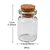 24Pcs Glass Jar Bead Containers CON-FS0001-04-6