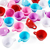 25Pcs 5 Styles Plastic Mini Teacup DJEW-TA0001-51-3