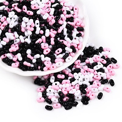 Opaque Acrylic Beads MACR-T048-02M-04-1