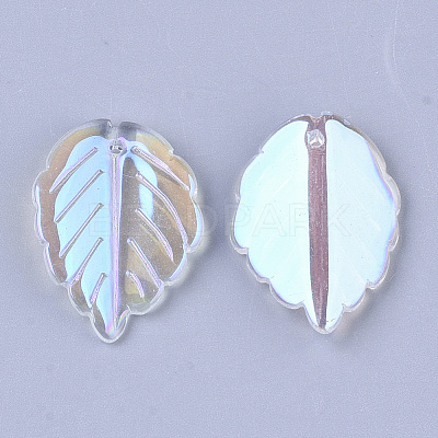 Transparent Glass Pendants GLAA-S054-006C-01-1