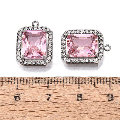 High Polished 304 Stainless Steel Pendants STAS-L022-082P-01-1