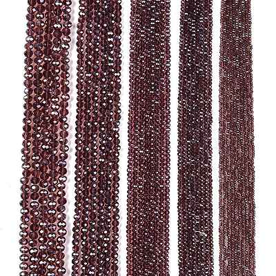 Electroplate Glass Beads Strands EGLA-A044-T4mm-A13-1