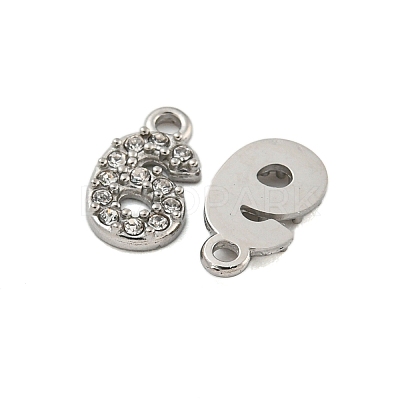 304 Stainless Steel Pendants STAS-L080-002P-06-1
