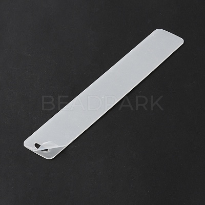 Transparent Blank Acrylic Bookmarks DIY-WH20007-63A-1