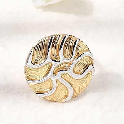 304 Stainless Steel Finger Rings for Women RJEW-A093-01GP-1