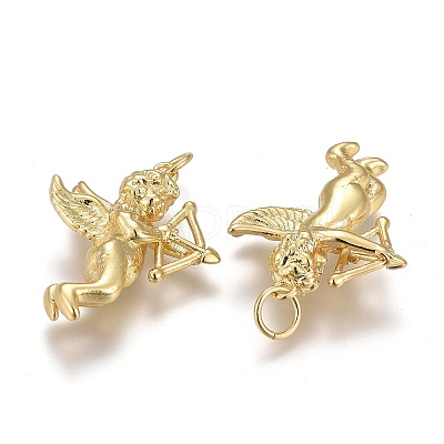 Brass Pendants X-KK-Z001-05G-1