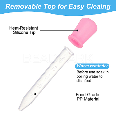 100Pcs Silicone PE Droppers DIY-GO0002-98-1