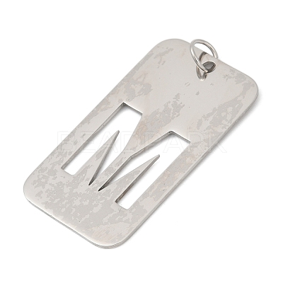 304 Stainless Steel Pendants STAS-M115-01P-M-1