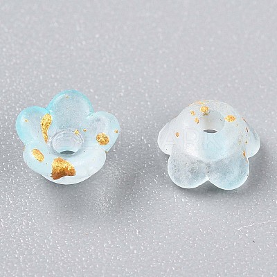Frosted Transparent Acrylic Beads LS-X-OACR-N137-72I-1