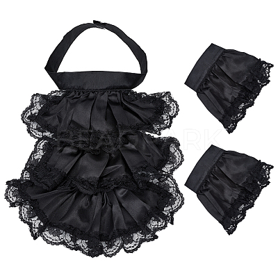 Polyester Retro Lace Collars DIY-WH0622-508B-1