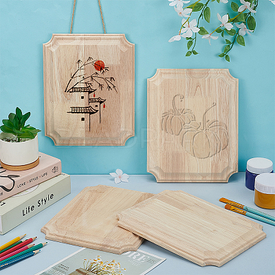 4Pcs Wooden Display Pedestals ODIS-FG0002-06A-1