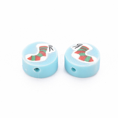 Handmade Polymer Clay Beads X-CLAY-N011-002-1