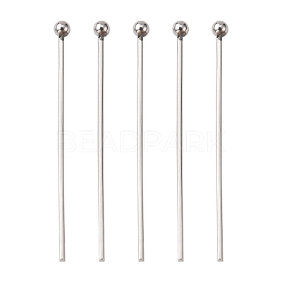 Tarnish Resistant 304 Stainless Steel Ball Head Pins STAS-K146-045-30x0.7mm-1