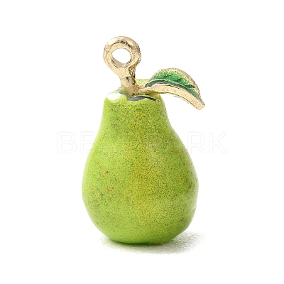 Alloy Enamel Pendants AL-CBA24A7-01G-06-1