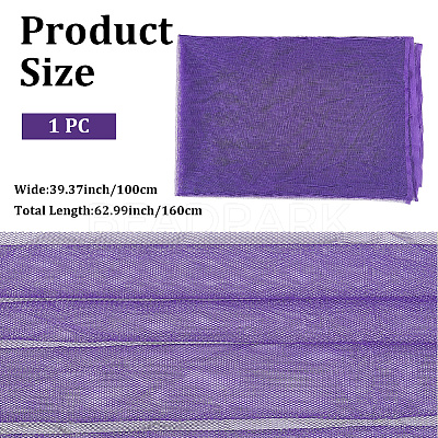 Polyester Mesh Fabric DIY-WH20009-40W-1