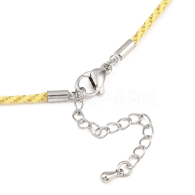 2MM Nylon Braided Cord Necklace Making MAK-A019-02P-16-1